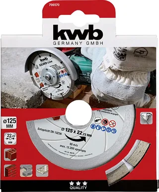 Kraftixx Diamantschijf - 125 mm 7965-70 by KWB – product image 3 of 3