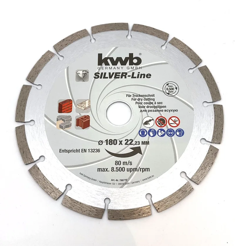 Kraftixx Diamantschijf - 178 mm 7967-70 de KWB – image du produit 1 sur 2