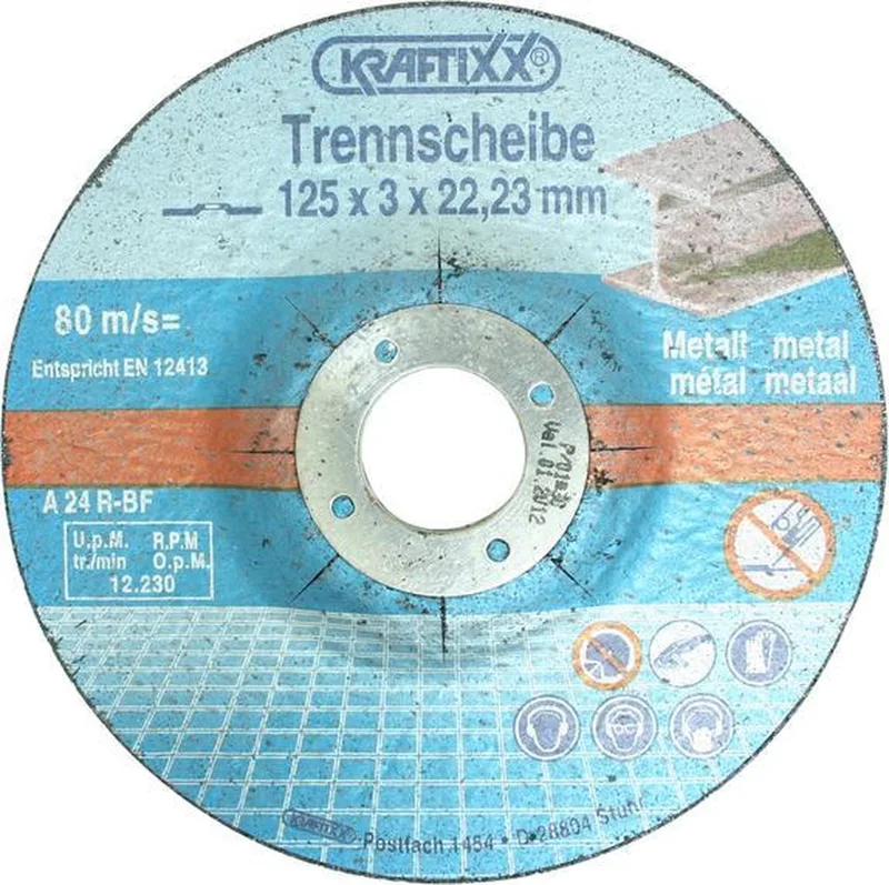 Kraftixx Doorslijpschijf - 125 Metaal by KWB – product image 1 of 3