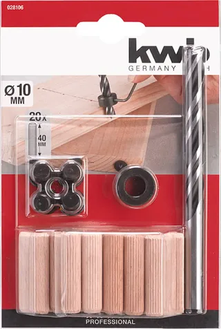 kwb 028106 Træ-spiralbor-sæt 31 dele 10 mm 31 stk von KWB – Produktbild 3 von 3