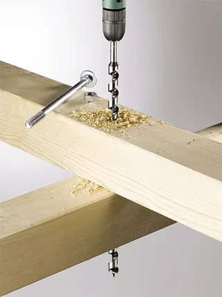 kwb 042426 Auger-borr 1 st 26 mm Total längd 460 mm Sexkant 1 st von KWB – Produktbild 1 von 2