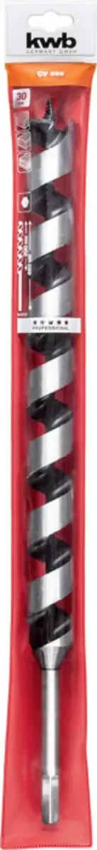 kwb 042430 Foret à simple spirale 1 pièce 30 mm Longueur totale 460 mm hexagonal 1 pc(s) de KWB – image du produit 2 sur 2