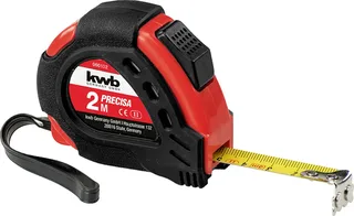 kwb 060102 Maßband 2 m Stahl, Kunststoff by KWB – product image 1 of 3