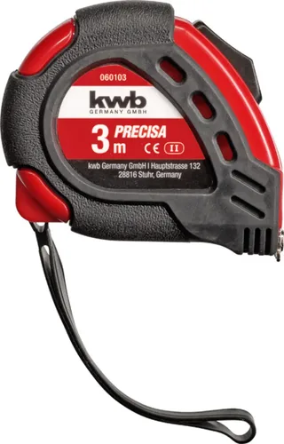 kwb 060103 Maßband 3 m Stahl, Kunststoff by KWB – product image 1 of 3
