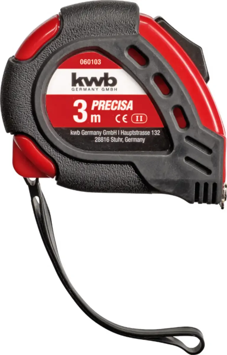 kwb 060103 Maßband 3 m Stahl, Kunststoff by KWB – product image 1 of 3