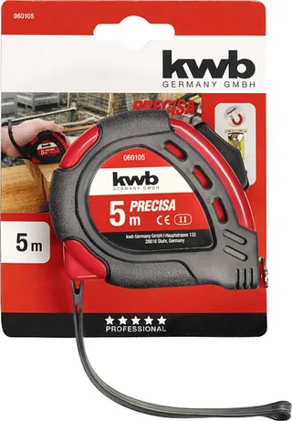 kwb 060105 Maßband 5 m Stahl, Kunststoff by KWB – product image 3 of 3