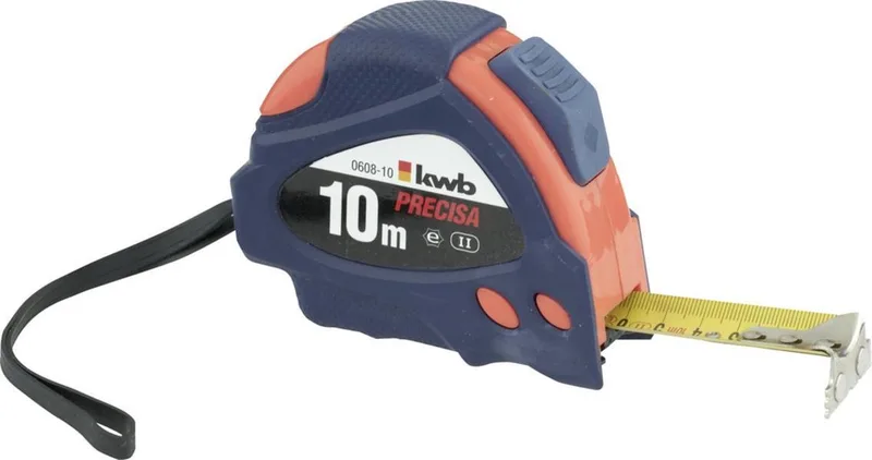kwb 060810 Rolmaat 10 m Staal, Kunststof von KWB, Kleurloos – Produktbild 1 von 3