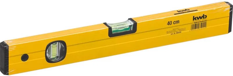 kwb 065044 Metalen waterpas 400 mm van KWB, Kleurloos – productafbeelding