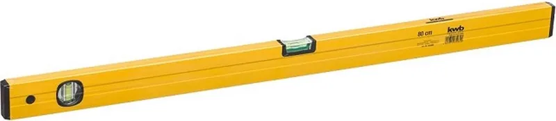 kwb 065084 Metalen waterpas 800 mm van KWB, Kleurloos – productafbeelding