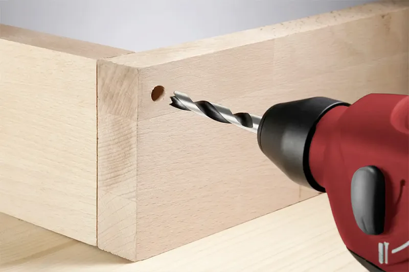 kwb 108830 Holz-Spiralbohrer-Set 12teilig 3 mm, 4 mm, 5 mm, 6 mm, 7 mm, 8 mm Schnellspannbohrfutter, Zahnkranzbohrfutter 12 St. de KWB – image du produit 2 sur 3