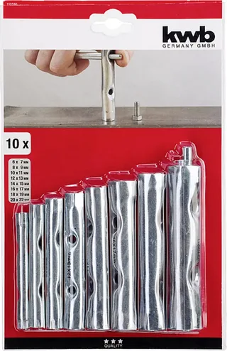 kwb 110590 Rohrsteckschlüssel 10 St. von KWB – Produktbild 3 von 3
