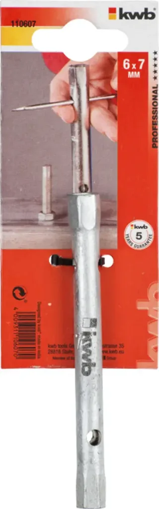 kwb 110607 Rohrsteckschlüssel 6 - 7 mm 1 Stück de KWB – image du produit 3 sur 3
