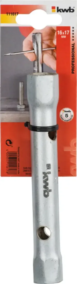kwb 111617 Rohrsteckschlüssel 16 - 17 mm 1 Stück by KWB – product image 2 of 2