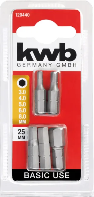 kwb 120440 Kreuzschlitz-Bit 5teilig by KWB – product image 3 of 3