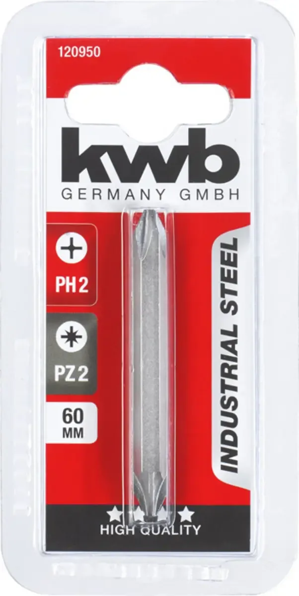 kwb 120950 Kreuzschlitz-Bit 2 Stück de KWB – image du produit 3 sur 3