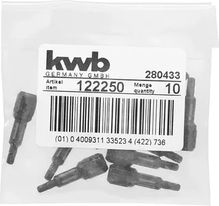 kwb 122250 TX-Bit Antrieb: 1/4 (6.3 mm) Abtrieb: TX TX 10 25 mm de KWB – image du produit 3 sur 3