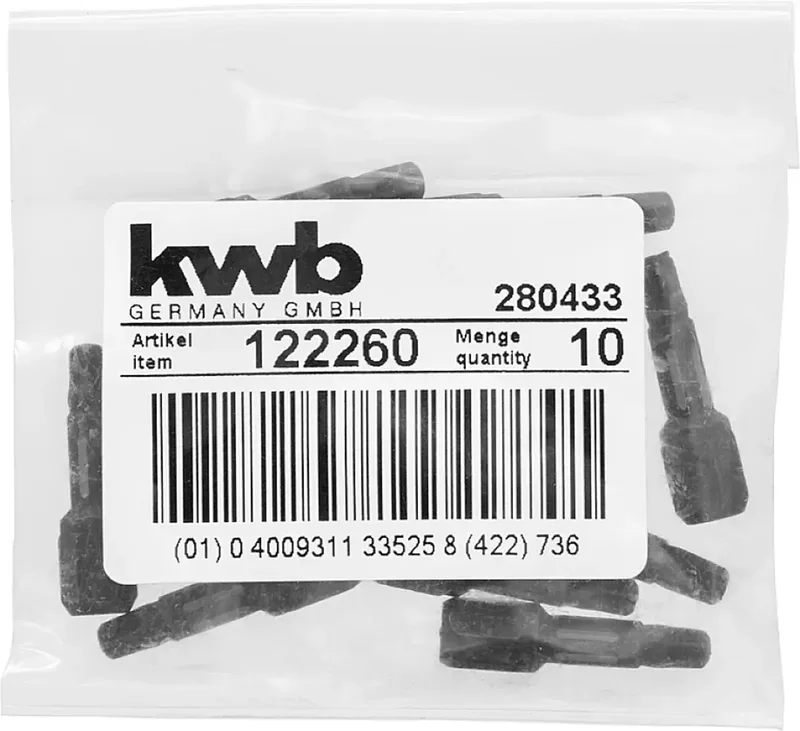 kwb 122260 TX-Bit Antrieb: 1/4 (6.3 mm) Abtrieb: TX TX 20 25 mm by KWB – product image 3 of 3
