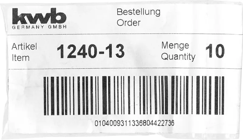 kwb 124013 Bit-Set Antrieb: 1/4 (6.3 mm) Abtrieb: Kreuzschlitz Phillips PH 3 25 mm von KWB – Produktbild 3 von 3