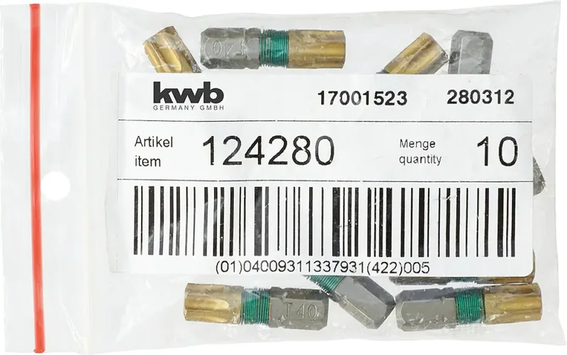 kwb 124280 TX-Bit Antrieb: 1/4 (6.3 mm) Abtrieb: TX TX 40 25 mm by KWB – product image 3 of 3