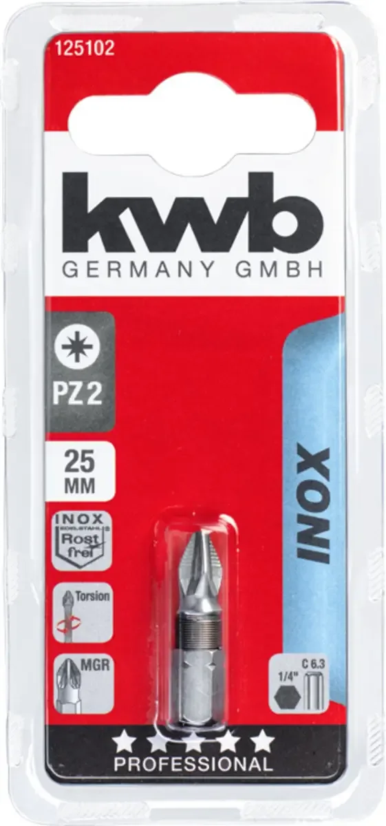 kwb 125102 Kruis-bit 1 stuk(s) by KWB – product image 3 of 3