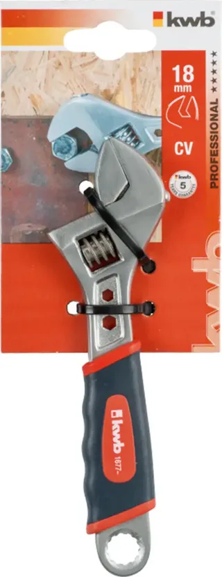 kwb 167700 Rollgabelschlüssel Schlüsselweite (Metrisch) 18 mm Schlüsselweite (Zoll) 3/4 de KWB – image du produit 3 sur 3