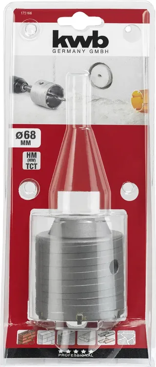 kwb 175166 Holle boorkroon 68 mm 1 stuk(s) von KWB – Produktbild 2 von 2