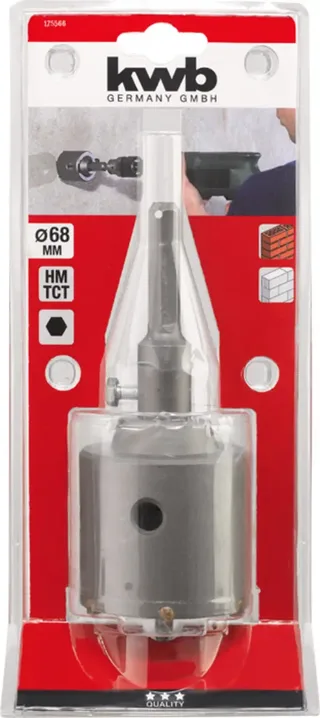 kwb 175566 Bohrkrone 68 mm 1 St. by KWB – product image 3 of 3