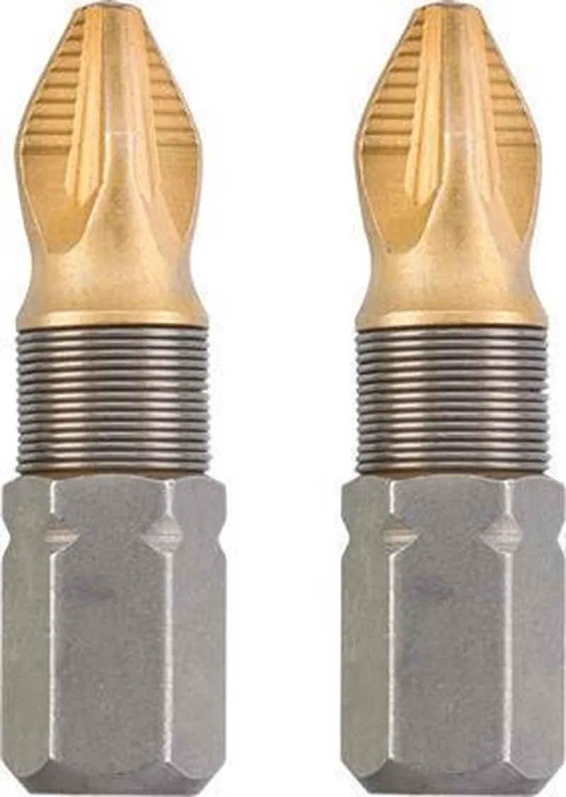 KWB 2 Bits 25mm Titaan Pz 2 Kaart by KWB – product image 1 of 3