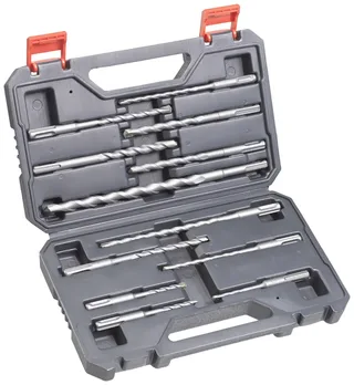 kwb 240280 40CR-Stahl Hammerbohrer-Set 12teilig 5 mm, 6 mm, 8 mm, 10 mm, 12 mm, 14 mm SDS-Plus 1 St. de KWB – image du produit 1 sur 5