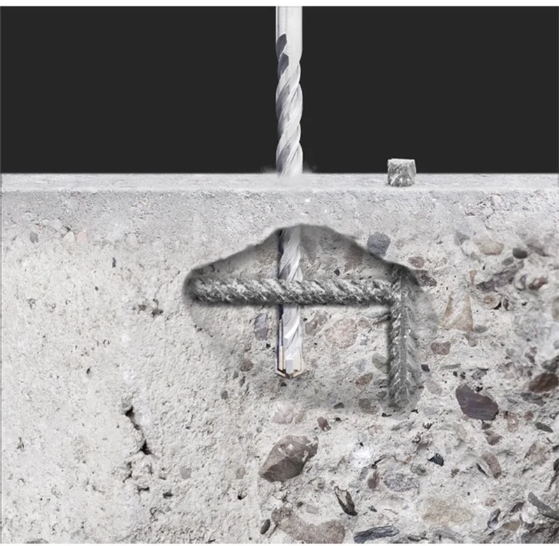 kwb 261010 40CR-staal Hamerboor 10 mm Gezamenlijke lengte 160 mm SDS-Plus 1 stuk(s) fra KWB – produktbillede