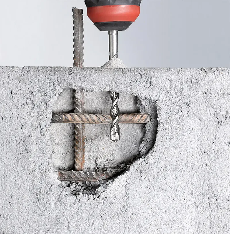 kwb 261204 Vergütungsstahl Hammerbohrer 1 Stück 4 mm Gesamtlänge 115 mm SDS-Plus 1 St. de KWB – image du produit 2 sur 3