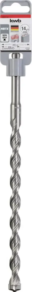 kwb 262714 Vergütungsstahl Hammerbohrer 1 Stück 14 mm Gesamtlänge 265 mm SDS-Plus 1 St. von KWB – Produktbild 2 von 2