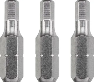 KWB 3 Bits Zeskant 25mm 4,0mm van KWB – productafbeelding 1 van 3