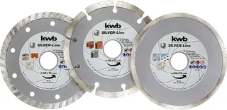 KWB - 3 DIAMANT DOORSLIJPSCHIJVEN - 125MM by KWB – product image 1 of 3