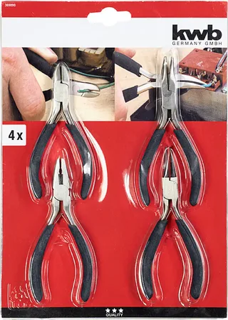 kwb 369890 Zangen-Set 4teilig van KWB – productafbeelding 3 van 3