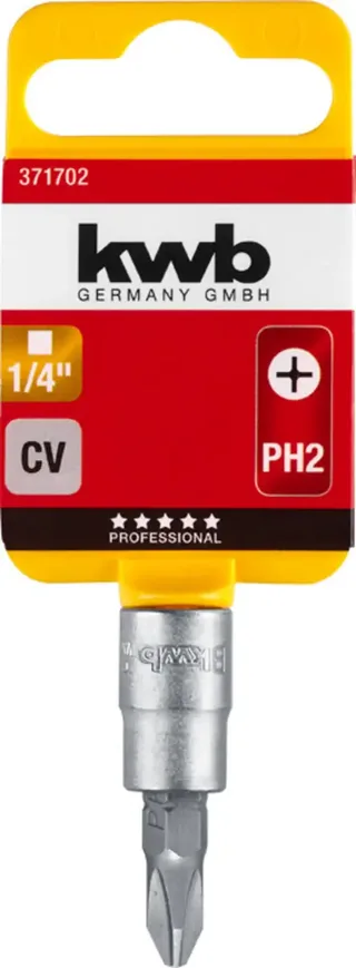kwb 371702 Steckschlüssel-Bit-Einsatz PH 2 1/4 by KWB – product image 2 of 2