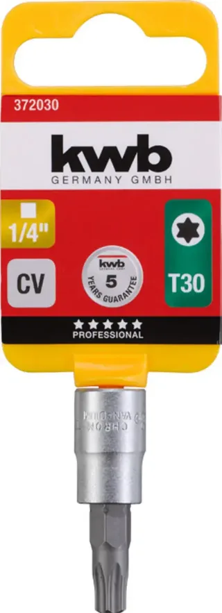 kwb 372030 Steckschlüssel-Bit-Einsatz T 30 1/4 by KWB – product image 2 of 2
