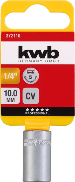 kwb 372110 Steckschlüsseleinsatz 10 mm 1/4 by KWB – product image 2 of 2