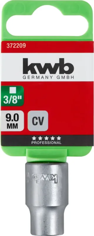 kwb 372209 Steckschlüsseleinsatz 9 mm 3/8 von KWB – Produktbild 2 von 2