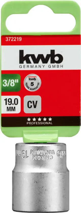 kwb 372219 Steckschlüsseleinsatz 19 mm 3/8 by KWB – product image 2 of 2