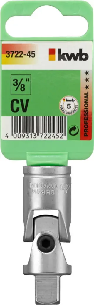 kwb 372245 Universal joint Drive (screwdriver) 3/8" (10 mm) 1 pc(s) von KWB – Produktbild 2 von 2