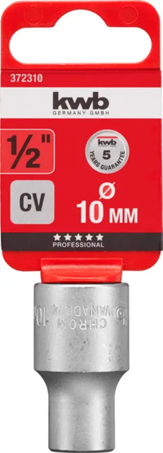 kwb 372310 Steckschlüsseleinsatz 10 mm 1/2 by KWB – product image 2 of 2