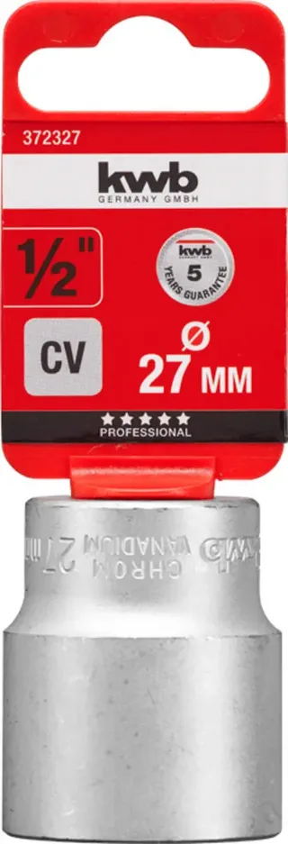 kwb 372327 Steckschlüsseleinsatz 27 mm 1/2 by KWB – product image 2 of 2