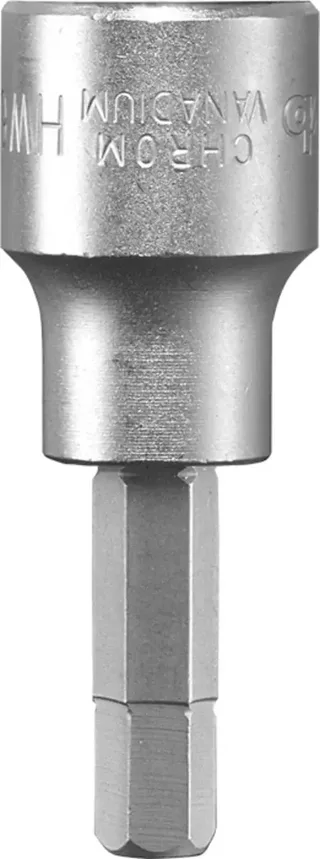 kwb 372706 Außen-Sechskant Steckschlüssel-Bit-Einsatz 6 mm 1 Stück 3/8 von KWB – Produktbild 1 von 2