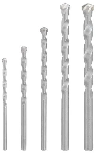 kwb 37500 Stein-Spiralbohrer-Set 4 mm, 5 mm, 6 mm, 8 mm, 10 mm 1 Set by KWB – product image 2 of 2