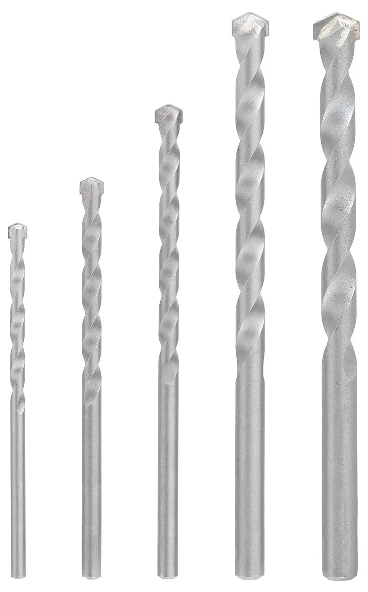 kwb 37500 Stein-Spiralbohrer-Set 4 mm, 5 mm, 6 mm, 8 mm, 10 mm 1 Set by KWB – product image 2 of 2