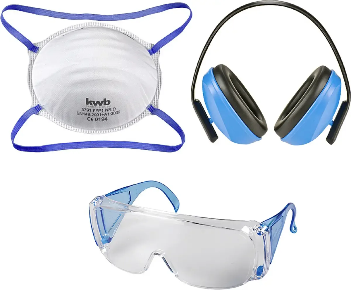 kwb 375710 Andningsskydd helmask-set fra KWB – produktbillede