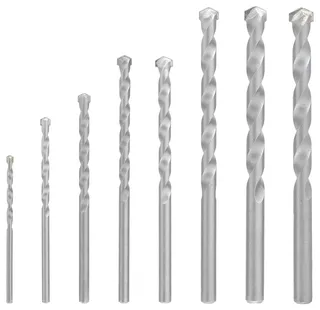 kwb 37800 Stein-Spiralbohrer-Set 8teilig 3 mm, 4 mm, 5 mm, 6 mm, 7 mm, 8 mm, 9 mm, 10 mm 1 Set de KWB – image du produit 2 sur 2