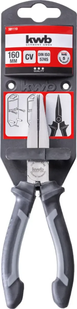 kwb 381110 Flachzange 160 mm de KWB – image du produit 3 sur 3