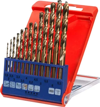 kwb 421600 HSS-Co Metall-Spiralbohrer-Set 13teilig M35 DIN 338 Zylinderschaft 1 St. by KWB – product image 1 of 3